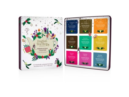 English Tea Shop Bílá plechová kolekce čajů, 72 sáčků