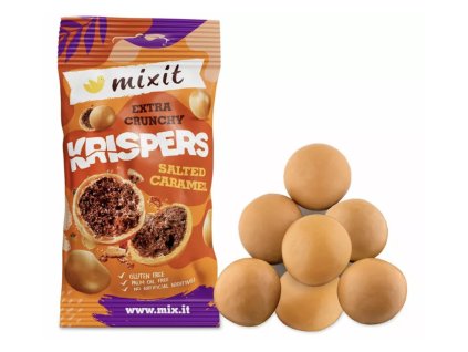 Mixit Krispers Slaný karamel do kapsy, 50 g