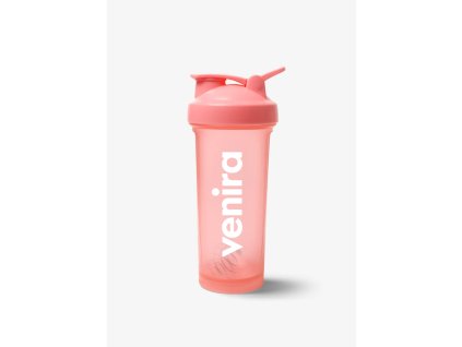 VENIRA shaker PRO s poutkem, růžový, 600 ml