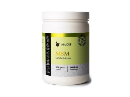 Anjolie MSM citron, 530 g