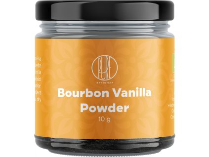 BrainMax Pure Bourbon Vanilka prášek BIO, 10 g
