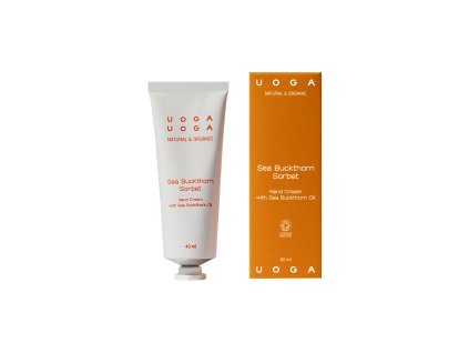 UOGA UOGA Intenzivní vyživující krém na ruce Sea Buckthorn Sorbet s rakytníkem, 40 ml