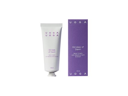 UOGA UOGA Hydratační krém na ruce Strokes of Dawn s černým rybízem, 40 ml