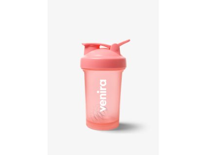 VENIRA shaker PRO s poutkem růžový, 400 ml