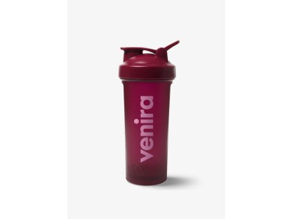 VENIRA shaker PRO s poutkem vínový, 600 ml