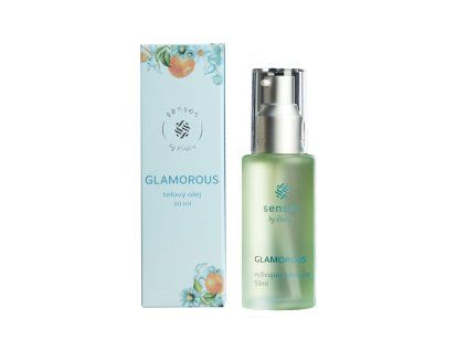 Kvitok Senses telovy olej Glamorous komplet