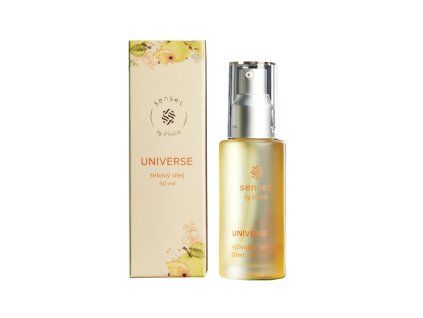 Kvitok Senses telovy olej Universe komplet