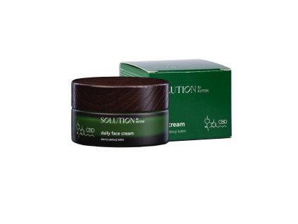 Kvitok Solution Konopný pleťový krém denní, 30 ml