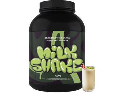 BrainMax Milkshake Protein, Pistácie, 1000 g