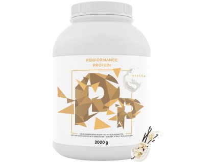 BrainMax Performance Protein, nativní syrovátkový protein, vanilka, 2000 g