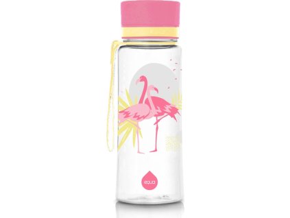 Plastová BPA free lahev z tritanu EQUA Flamingo 400 ml a 600 ml (Velikost varianty 400 ml)