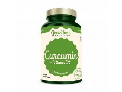 Curcumin + Vitamín D3 60 kapslí
