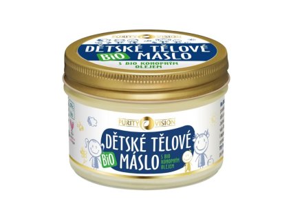 PURITY VISION Bio Dětské tělové máslo 200 ml