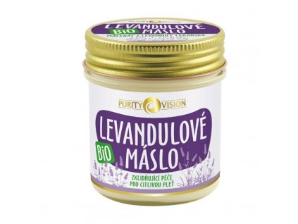 PURITY VISION Bio Levandulové máslo 120 ml
