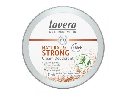 lavera Krémový deodorant Strong pro ochranu až 48 hodin 50 ml