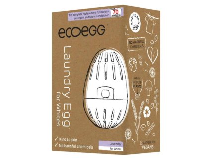 Ecoegg prací vajíčko na bílé prádlo na 70 praní vůně levandule