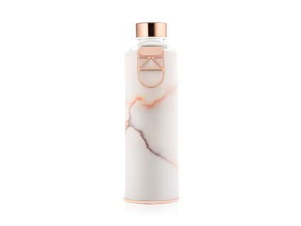 Skleněná lahev s obalem z umělé kůže EQUA Lava 750 ml