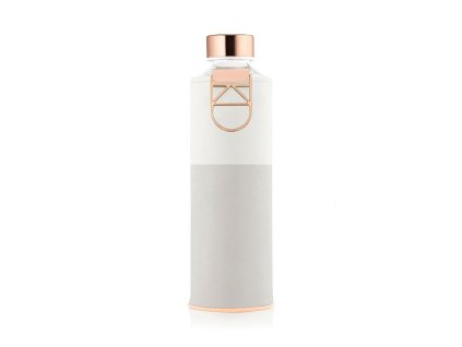 Skleněná lahev s obalem z umělé kůže EQUA Sage 750 ml