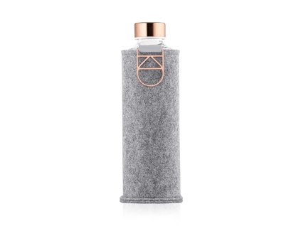 Skleněná lahev s plstěným obalem EQUA Rose Gold 750 ml