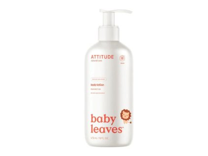 Dětské tělové mýdlo a šampon (2 v 1) ATTITUDE Baby leaves s vůní hruškové šťávy 473 ml