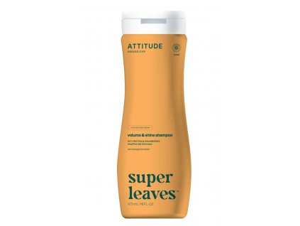 Přírodní šampón ATTITUDE Super leaves - lesk a objem pro jemné vlasy 473 ml