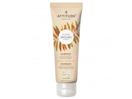 Přírodní kondicionér ATTITUDE Super leaves s detoxikačním účinkem - lesk a objem pro jemné vlasy 240 ml
