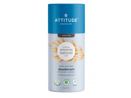 Přírodní tuhý deodorant ATTITUDE - pro citlivou a atopickou pokožku - bez vůně 85 g