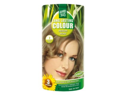 Hairwonder by Hennaplus Dlouhotrvající barva SYTĚ BLOND 7