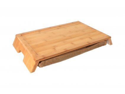 Kesper Servírovací stolek s polštářem - bambus