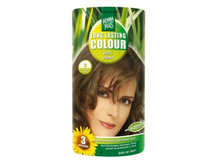 Hairwonder by Hennaplus Dlouhotrvající barva TMAVĚ BLOND 6
