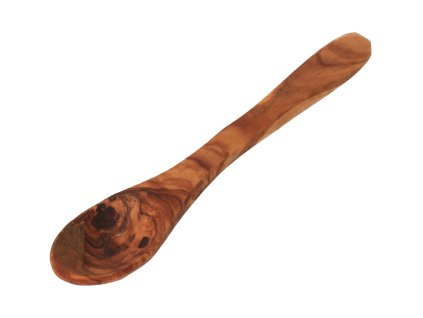 Lžička z olivového dřeva 14 cm