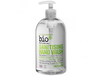 Bio-D antibakteriální mýdlo Limetka a aloe 500 ml
