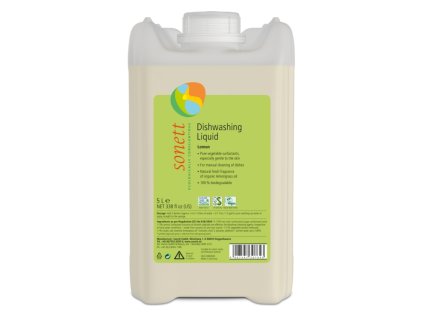SONETT Tekutý prostředek na nádobí - citrón 5 l