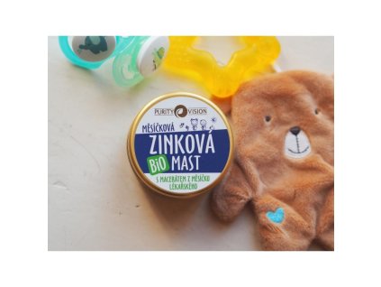 PURITY VISION Bio Měsíčková Zinková mast 150 ml