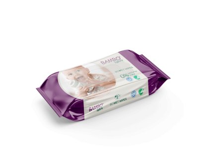 Bambo Nature eko vlhčené ubrousky 80ks