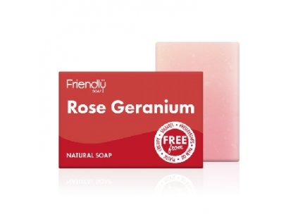 Friendly Soap přírodní mýdlo pelargonie, 95g