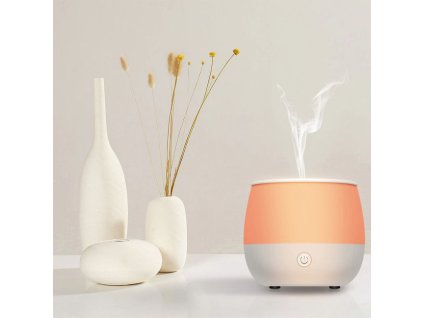 Aromadifuzér Z01 bílý, 80ml - ultrazvukový, USB..