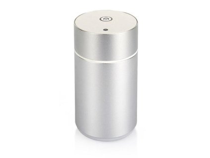 Elektronický rozprašovač (nebulizér) éterických olejů NB01 STŘÍBRNÝ..