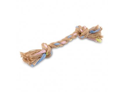 18351 1 hracky pro psy beco hemp rope double knot l