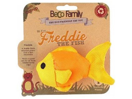 18606 1 beco cat nip hracka pro kocky rybka freddie 9 5 cm