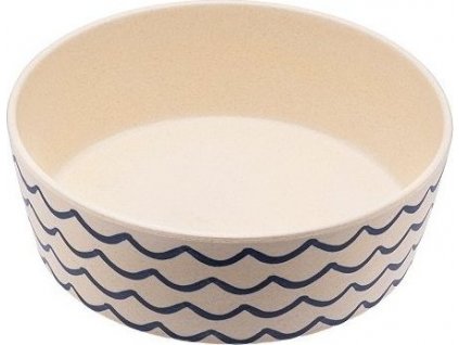 18732 miska pro psa becobowl bambusova ocean waves s