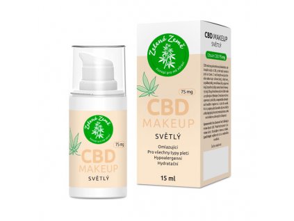 CBD makeup světlý 15 ml