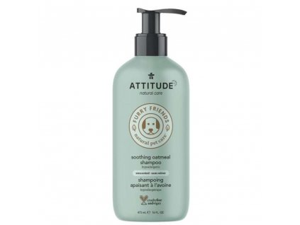 1628d39390b599 upokojujuci sampon z ovsenych vlociek pre domace zvierata attitude 473ml