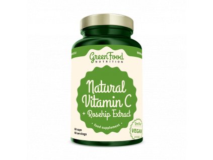 Acerola Vitamin C + Extrakt ze šípků 60 kapslí