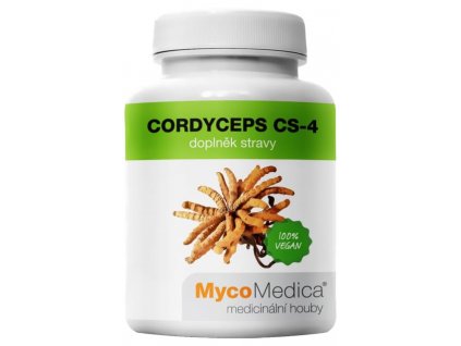 Cordyceps v optimální koncentraci MycoMedica 90 rostlinných kapslí