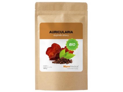 Mycomedica Auricularia prášek BIO 100g