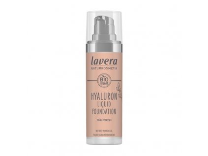 lavera Lehký tekutý make-up s kyselinou hyaluronovou 02 Cool Ivory 30 ml