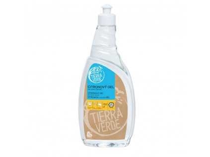 Tierra Verde – Citronový gel na vodní kámen 750 ml