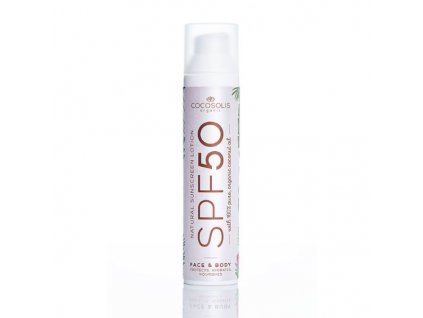 COCOSOLIS Opalovací krém SPF 50 organic, 100 ml