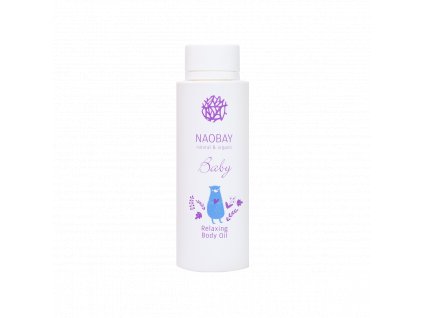 NAOBAY Baby dětský relaxační koupelový olej, 150 ml